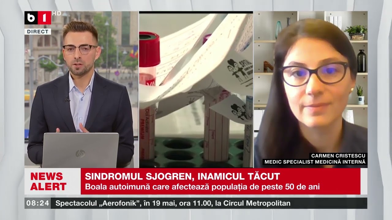 SINDROMUL SJOGREN, INAMICUL TĂCUT_Știri B1TV_18 mai 2024
