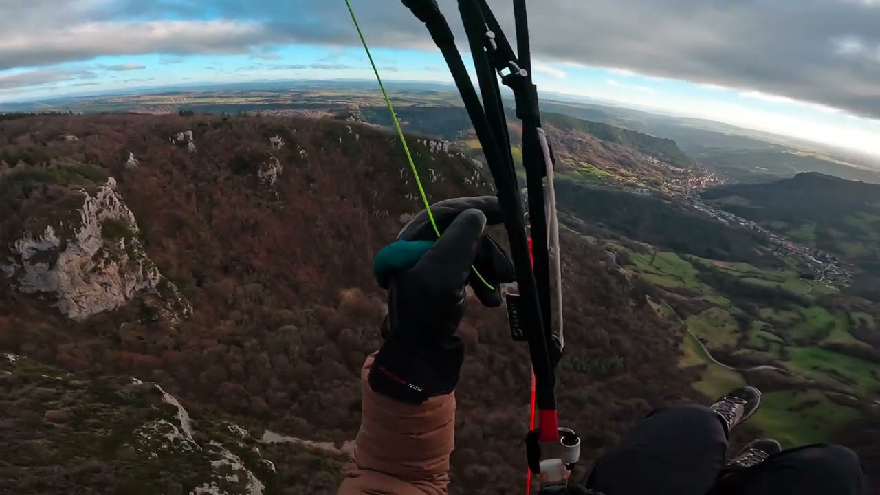 Parapente Mont Poupet (Jura | Décembre 2023)