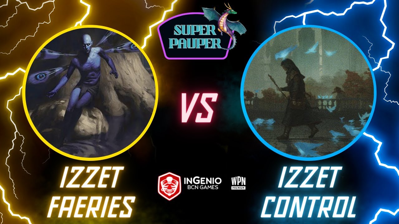 Izzet Faeries (Isaac P.) VS Izzet Control (Malaraza) 🏆 SuperPauper Septiembre 2023 en inGenioBCN