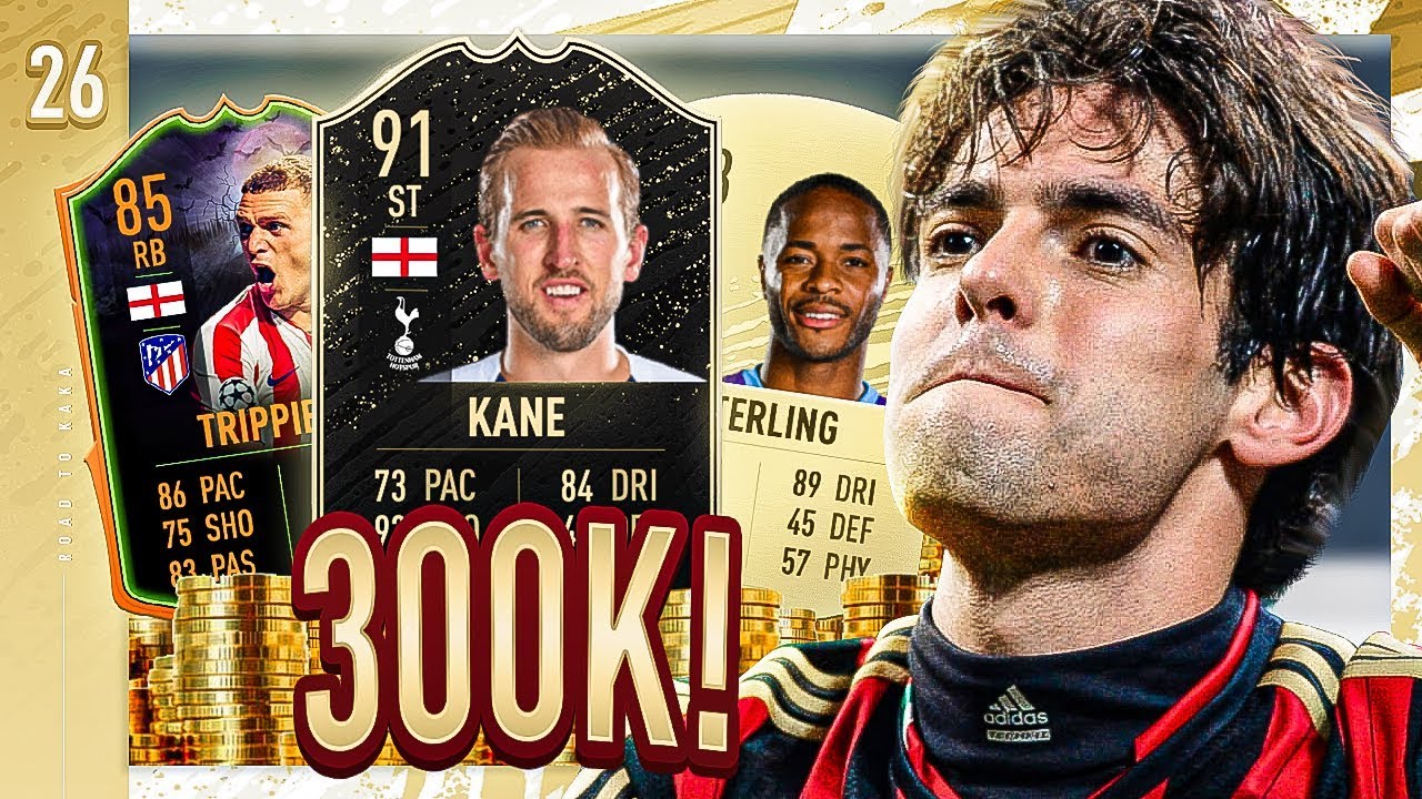 300K INFORM UPGRADES!! *91 RATED HARRY KANE* - FIFA 20 KAKA ROAD TO GLORY #26