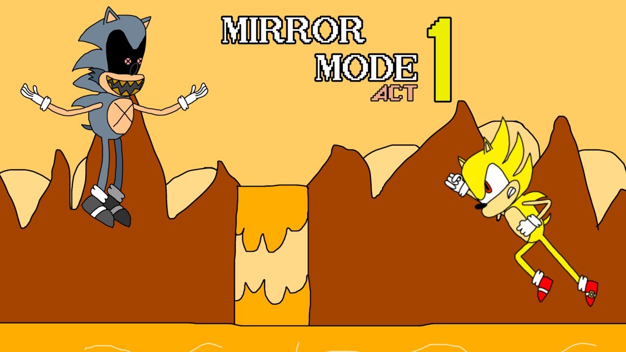 Mirror Mode, but Lord X and Sonic sing it