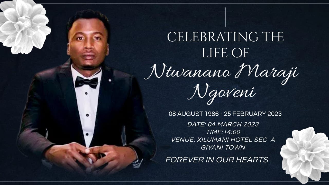 MEMORIAL SERVICE OF NTWANANO MARAJI NGOVENI