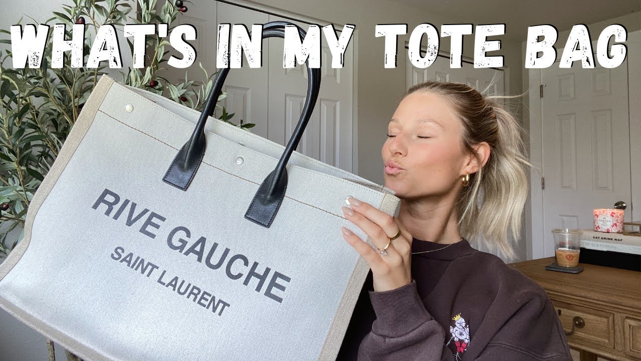 What's in my tote bag ?