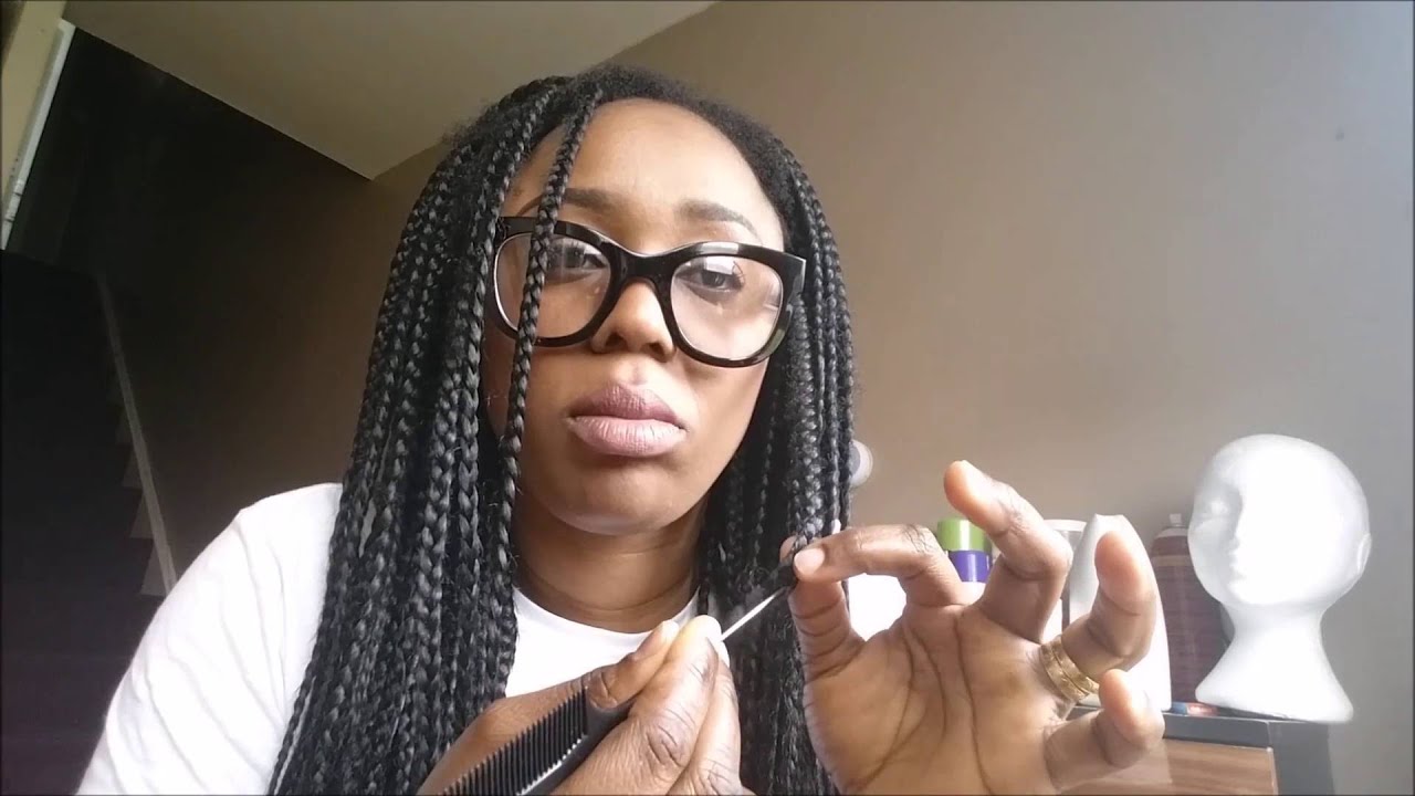 How to Take Down Your Braids