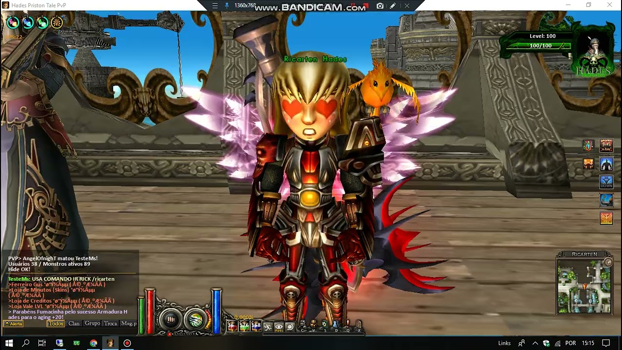 Hades Priston Tale - Conhecendo o Servidor - PK