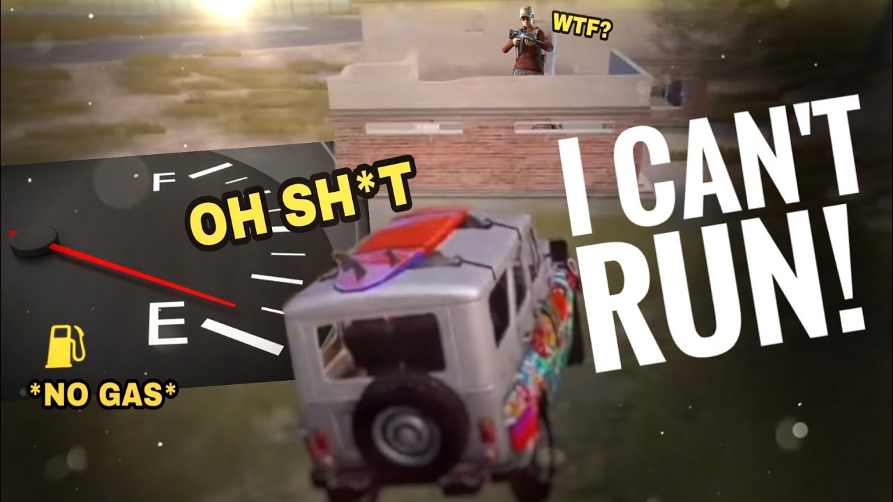 [PUBG MOBILE] I stopped the car.. and it happend!