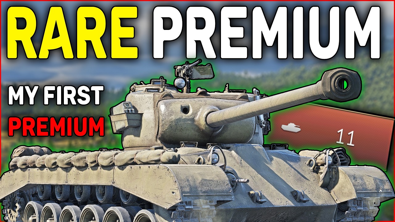 Super Rare M26 Pershing in Warthunder