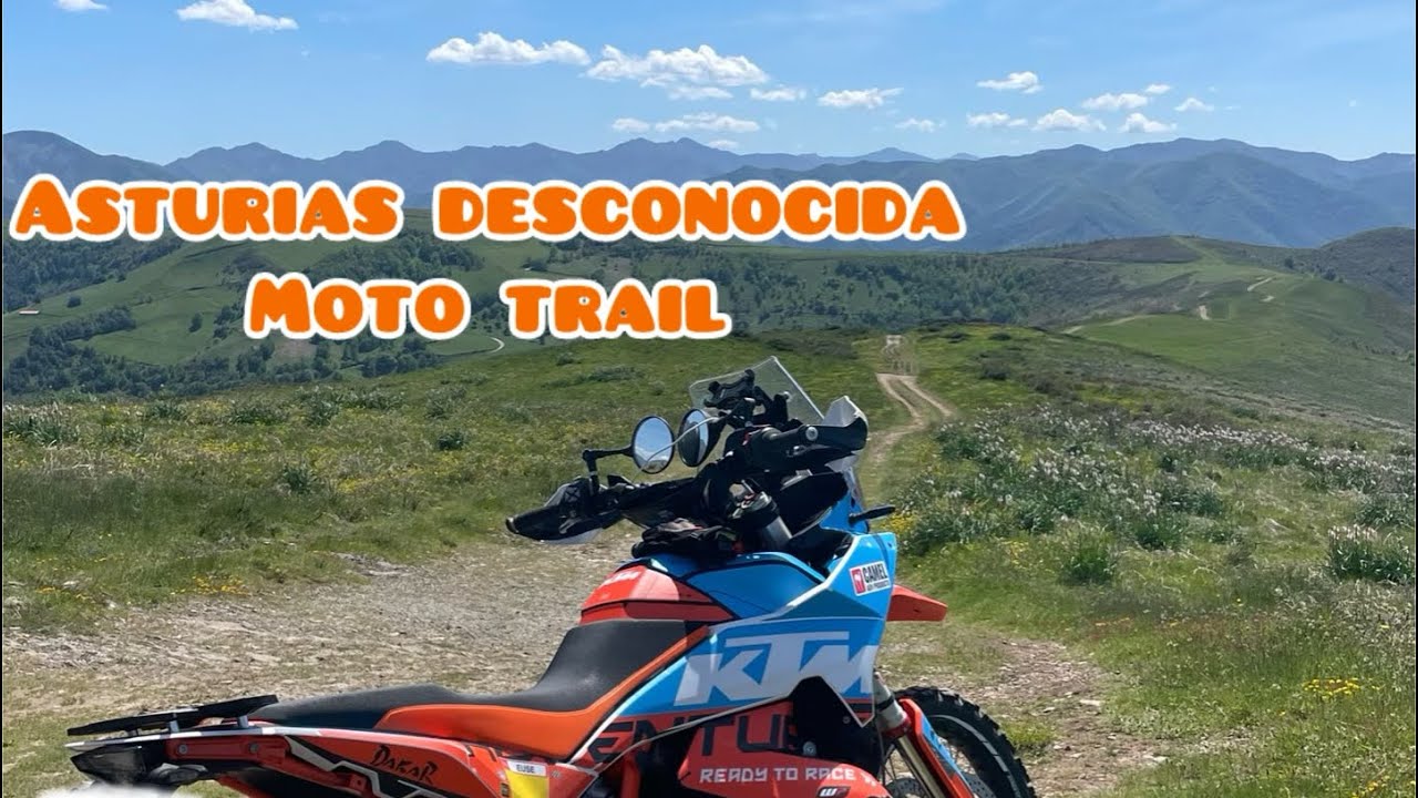 MEJOR RUTA MOTO TRAIL ASTURIAS 50 km Track GPX PARAISO  NARURAL