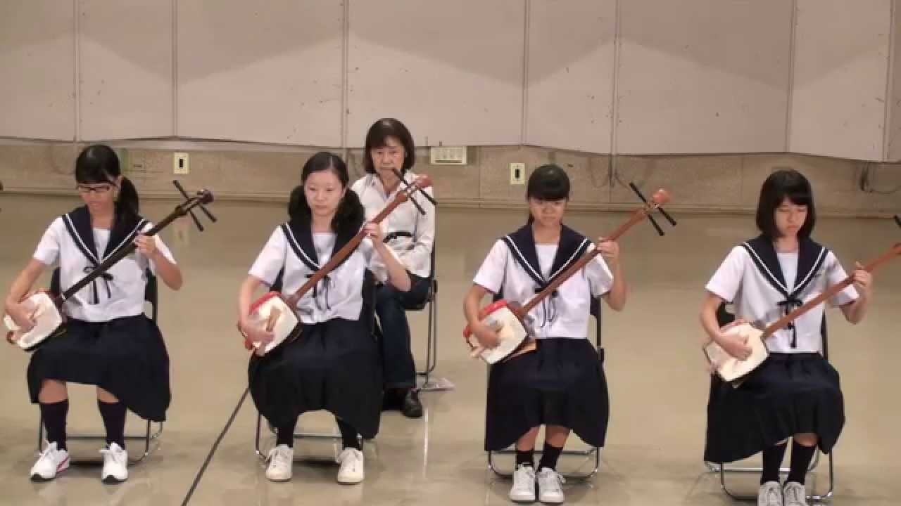 名古屋市立津賀田中学校　元禄　花見踊