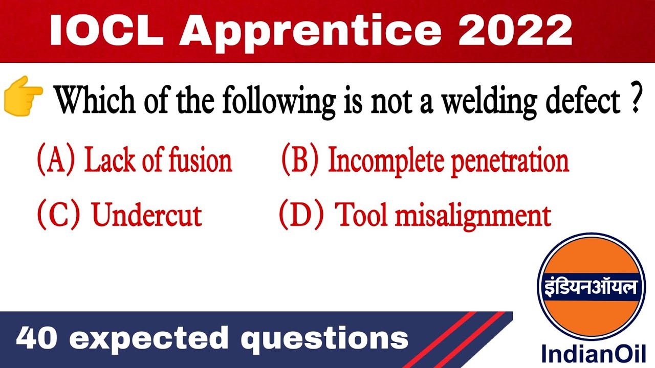 IOCL Apprentice Expected questions 2022 || IOCL Apprentice questions paper