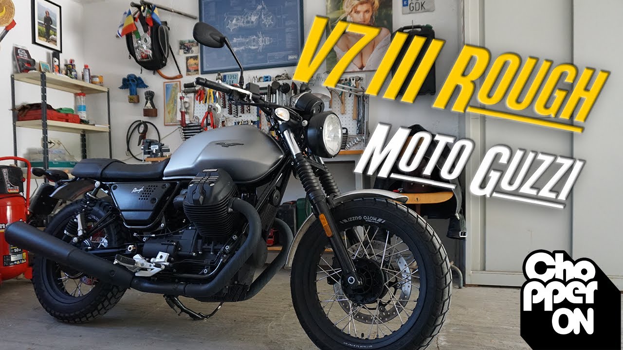 🏍 Moto Guzzi V7 III  Rough - Prueba