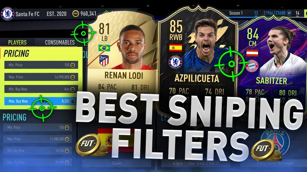 BEST SNIPING FILTERS #6 🔥 *MAKE 100K QUICKLY* (FIFA 22 BEST SNIPING FILTERS TO MAKE COINS) #FIFA22