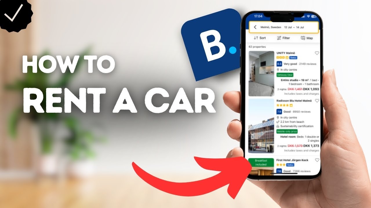 How To Rent A Car On Booking.com?