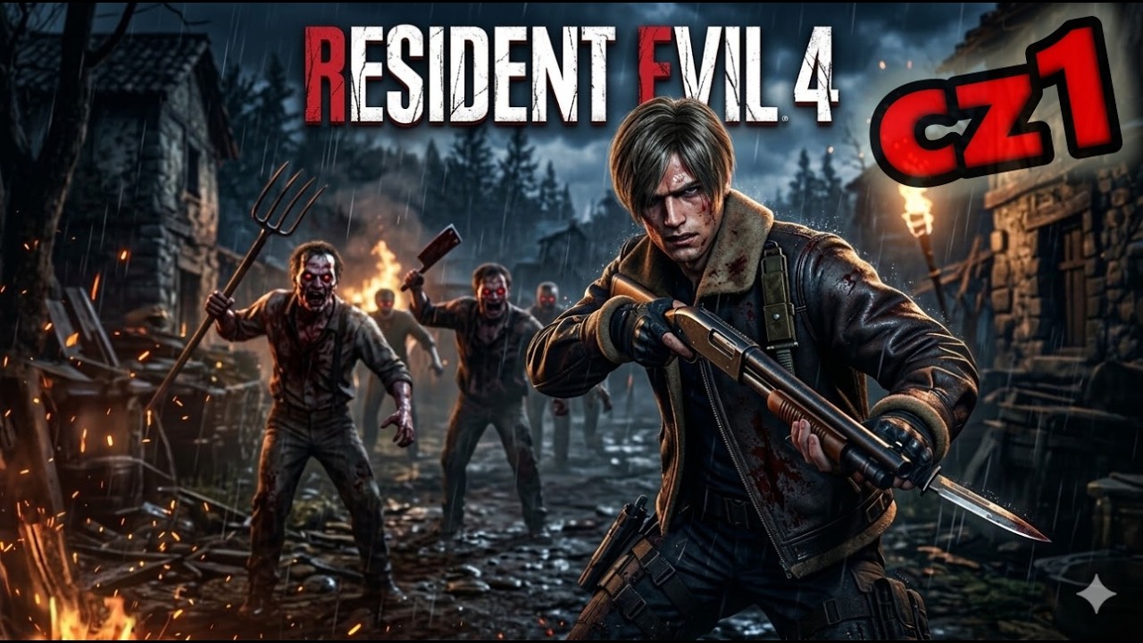 Resident Evil 4 - Zagrajmy - Hiszpano! (XBOX SERIES X) - 60FPS (HARDCORE)