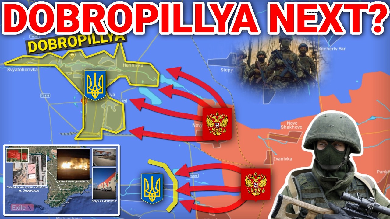 Massive Strategic Escalation | Ukrainian Drones Target Caspian Ships | Russia Drives On Dobropillya