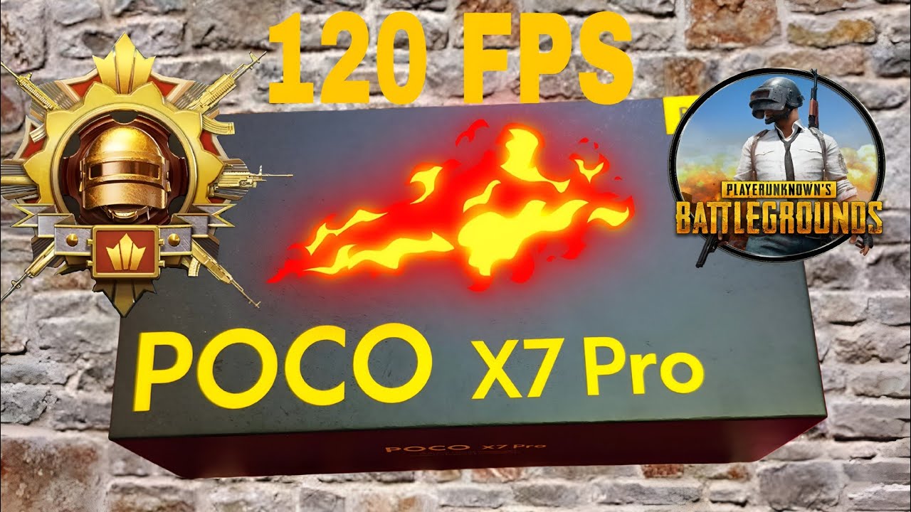 تجربة بوكو 7 برو على ببجي موبايل an experiencePOCO X7 Pro