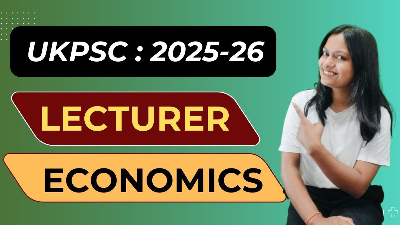 lec 13 long run production function | UKPSC Economics Lecturer | Ruchika Mam