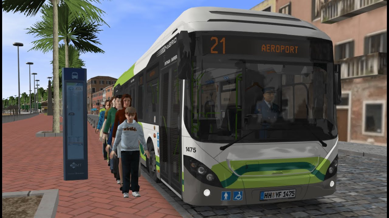 OMSI 2: PALMA DE MALLORCA VOLVO 7900H BIZKAIBUS LINEA 21