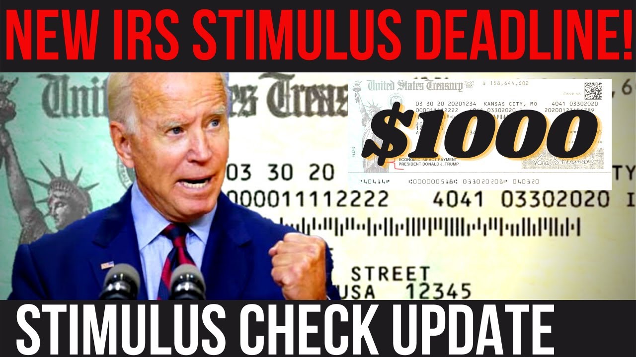 8 STATE STIMULUS CHECKS! 4th Stimulus Check + IRS Stimulus Deadline + Rent Assistance