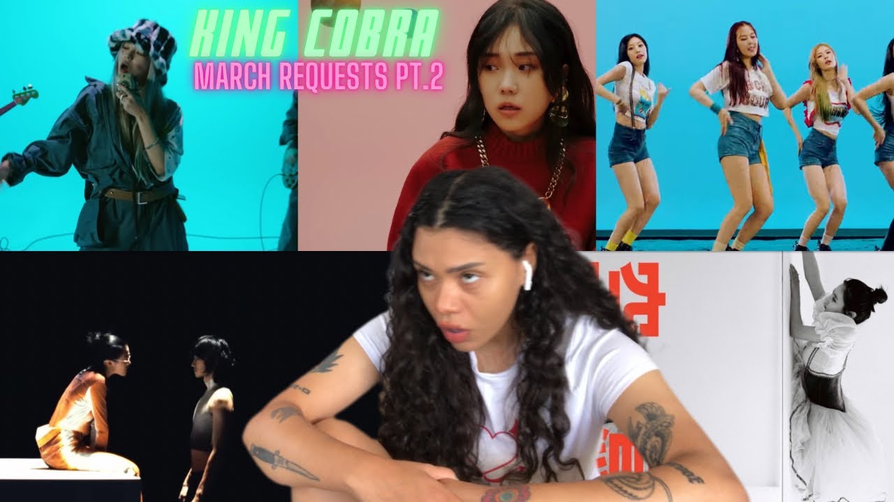 KATIE / SONAMOO / So!YoON! / YONGYONG / 015B X Youra | REACTION (King Cobra March requests pt.2)