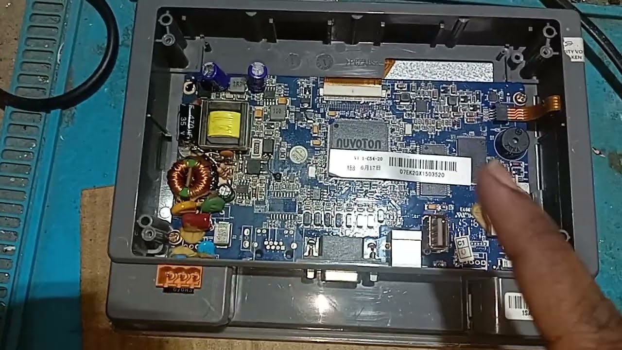 ABB HMI REPAIRING AND TESTING SMPS OR POWER SUPPLY REPAIRED: Dead, No Power ON, No Display