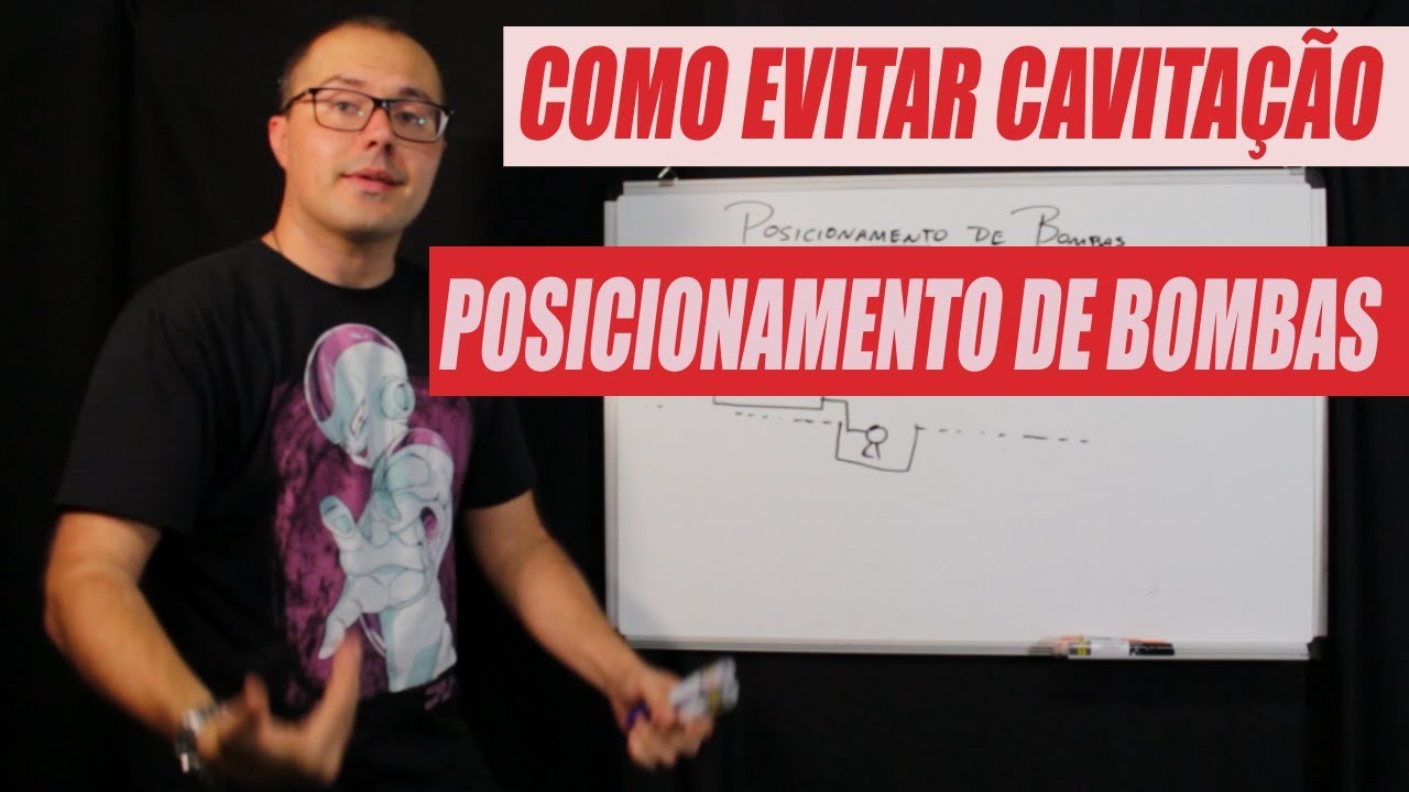 Como evitar cavitação - Posicionamento de Bombas