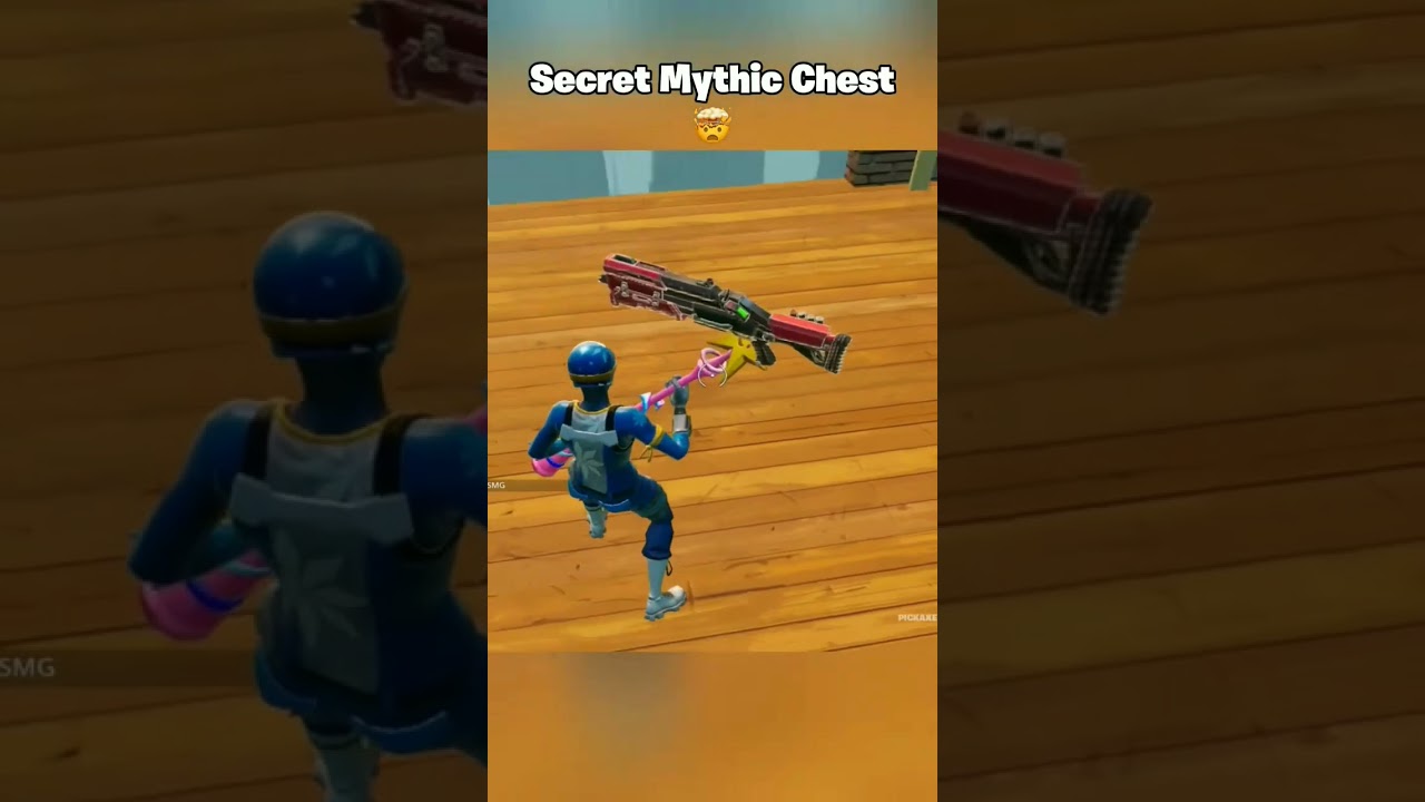 Secret Mythic Chest 🤯🔥 #fortnite #mythicalchest #gaming @SPIDYNINJA