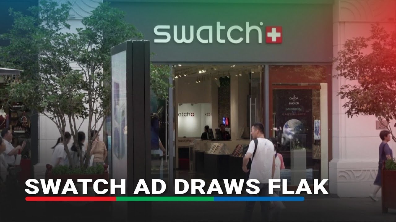 Chinese residents dismayed and angered by Swatch's 'slant eye' ad | ABS-CBN News