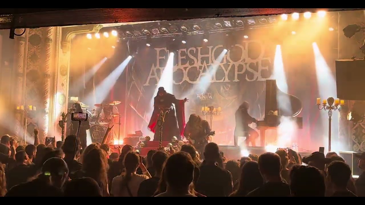 Fleshgod Apocalypse- Ode to Art( De Sepolcri) and I can Never die. (Live Metro Chicago)
