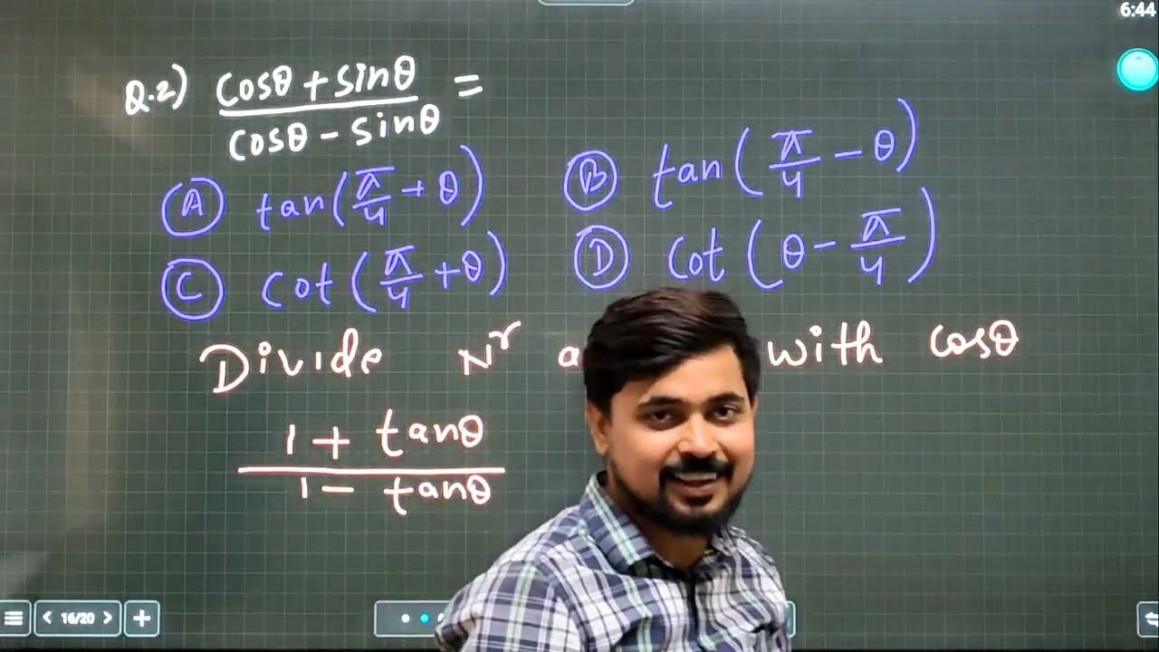Trigonometry: Compound Angles Part 2 | Class 11 & IIT JEE Foundation | Maths Prime by Alam Sir