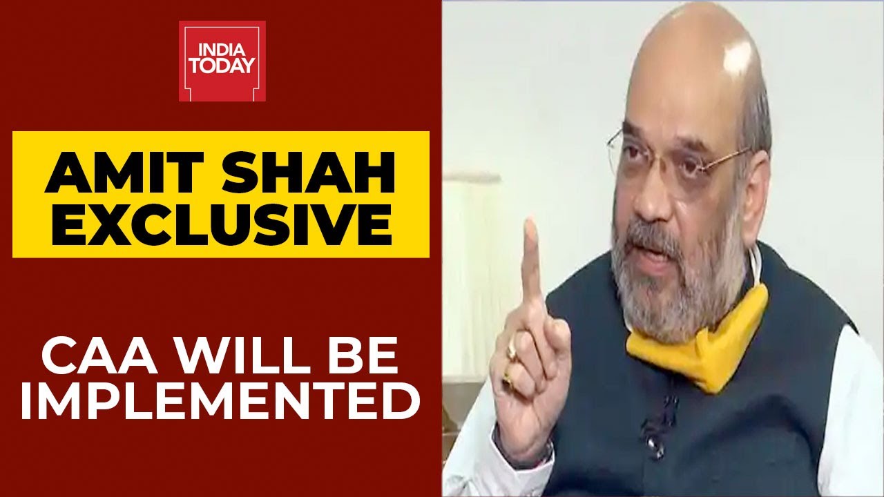 There Is No Controversy Over CAA, It Will Be Implemented In Assam And West Bengal: Amit Shah