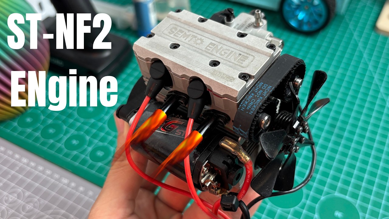 This Tiny Nitro Engine Actually Works! ST NF2 Build