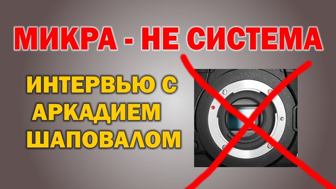 Микра - не система. Интервью с Аркадием Шаповалом.