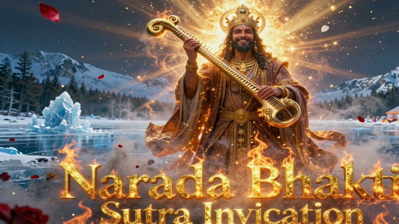 ✨ Narada Bhakti Sutra Invocation for Happiness | Lake Baikal Meditation