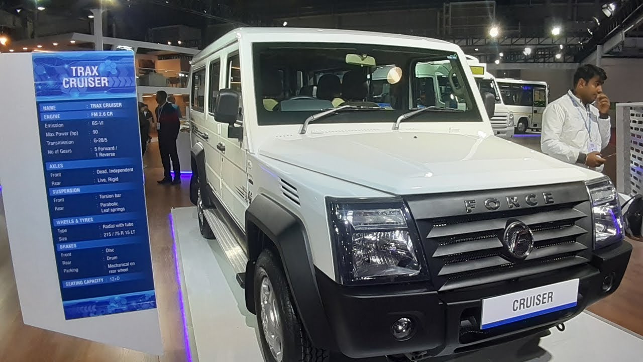 2020 Force Cruiser Trax BS6 (2020 Toofan BS6) Launch @ Auto Expo 2020 | Walkaround Review | Interior