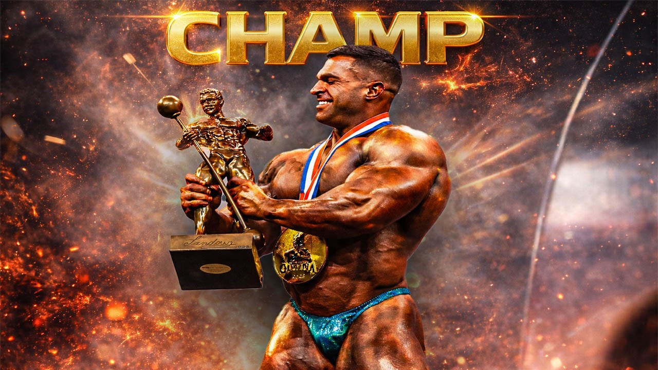 DEREK LUNSFORD: FROM DREAMER TO MR. OLYMPIA CHAMPION 💪