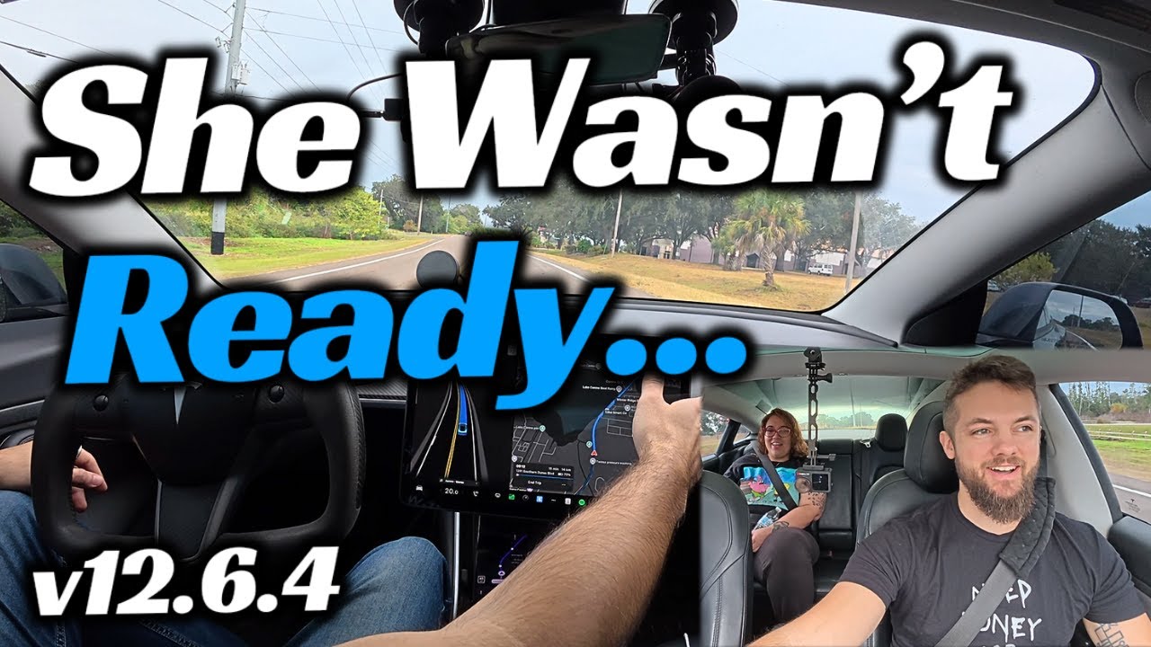 She Could Not Believe It! | Tesla FSD Reactions Ep 120