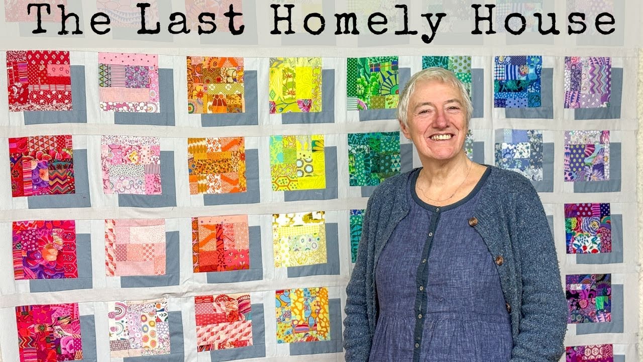 Scrap Challenge: How I Made a Colourwash Shadow Block Quilt #25/27