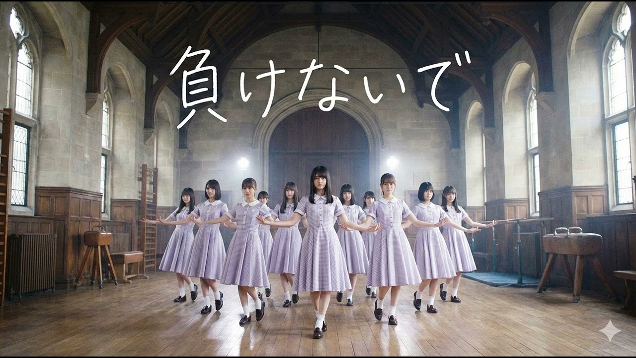 もしもZARD『負けないで』を乃木坂風（ぐるぐるカーテン）にアレンジしたら J POP idol style cover