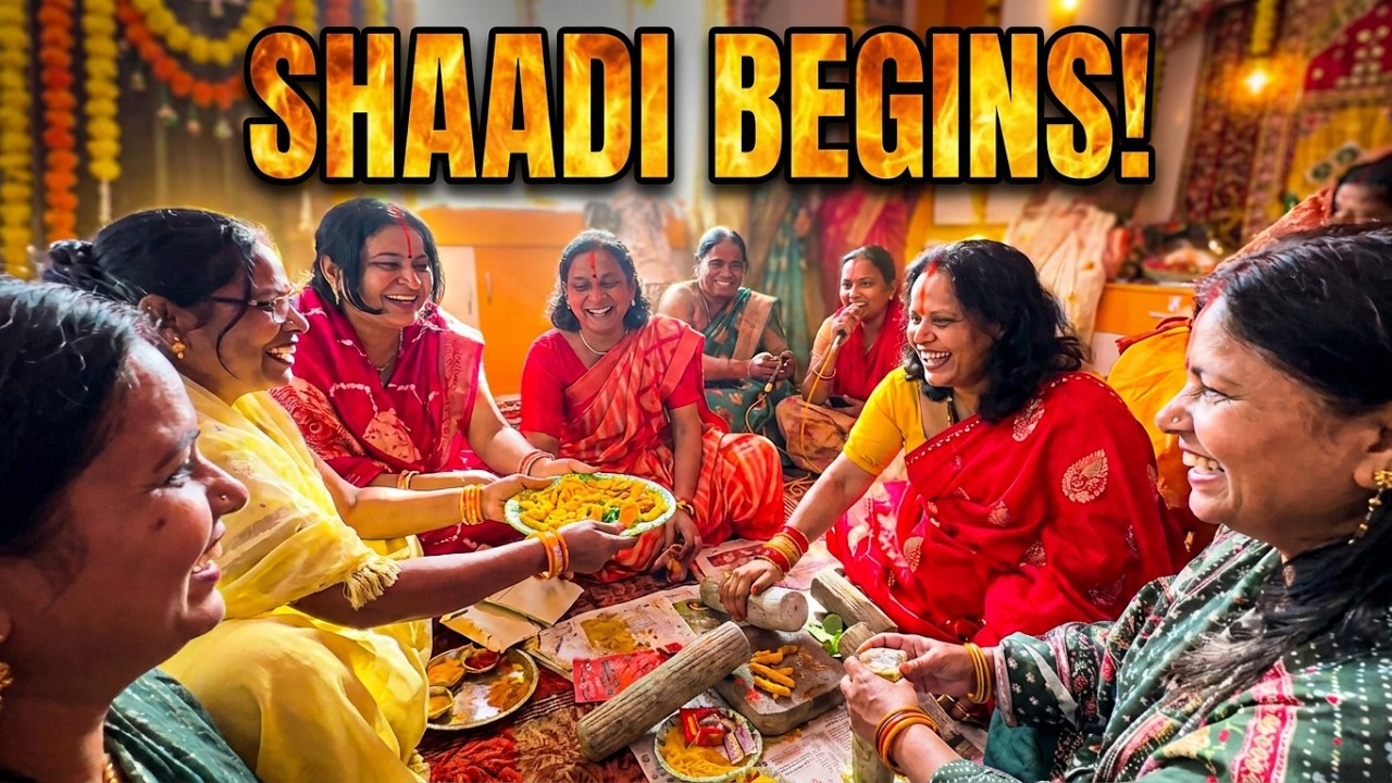 Bhaiya Ki Shaadi | Haldi Kutai aur Shiv Charcha | Bihari Wedding Vlog #wedding #viral #bihari #love