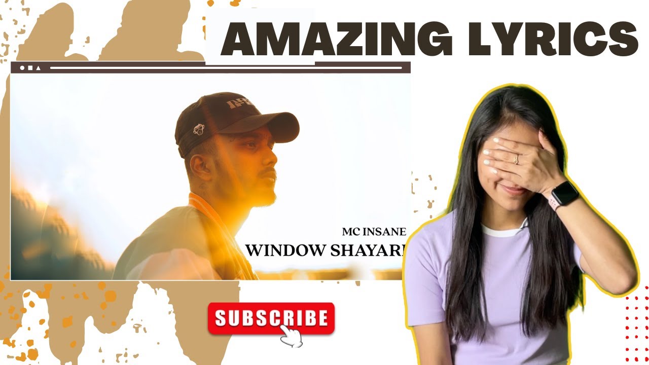 Window Shayari by Mc Insane | Reaction video by @ReactionMasala | @MyselfArpan