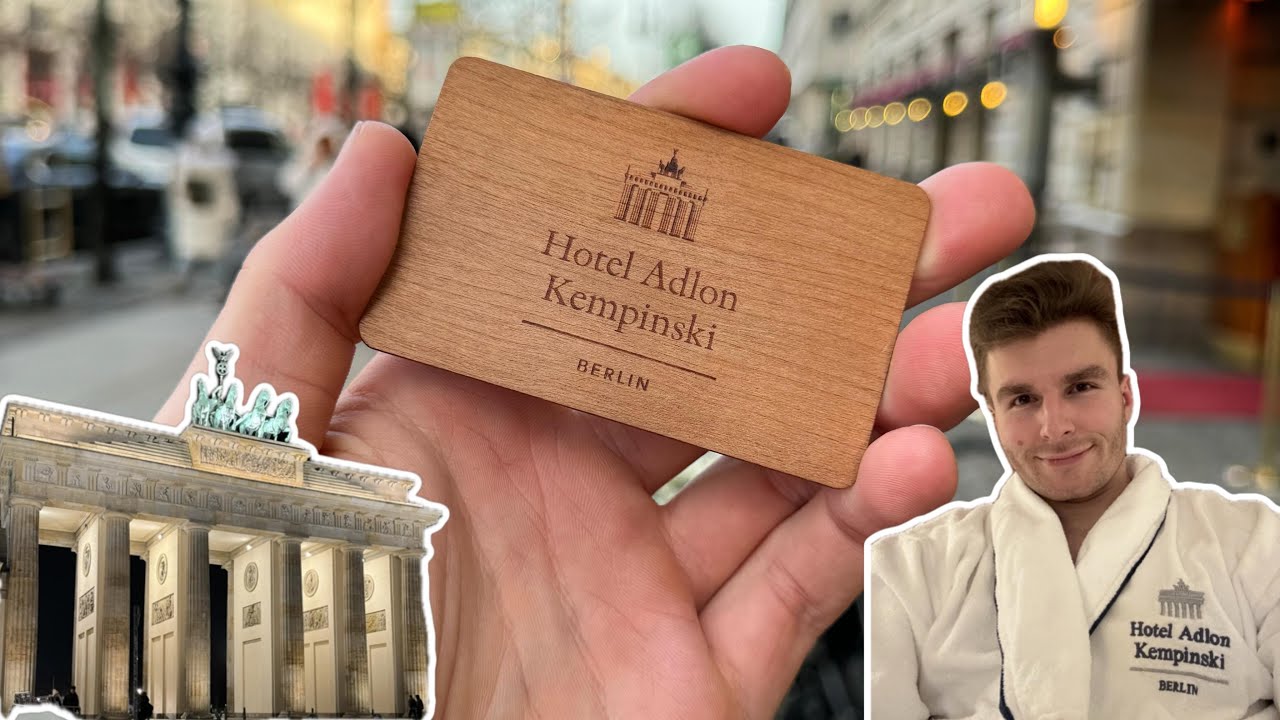 EINE NACHT IM HOTEL ADLON BERLIN !