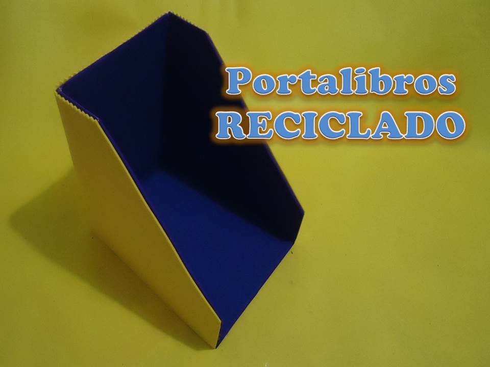 Portalibros RECICLADO | PumitaNegraArt🐾