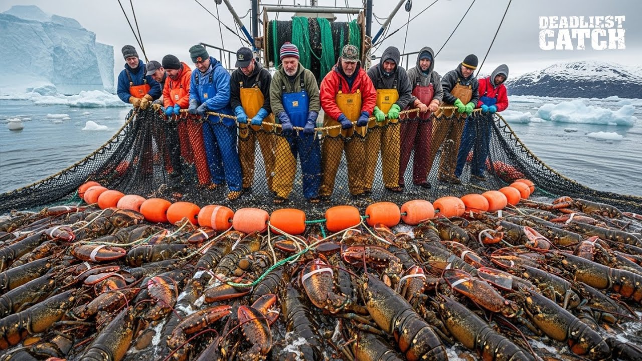 Catching 5,000 Lobsters in 48 Hours - A $200,000 Gamble With Nature’s Fury | Fishing Documentary