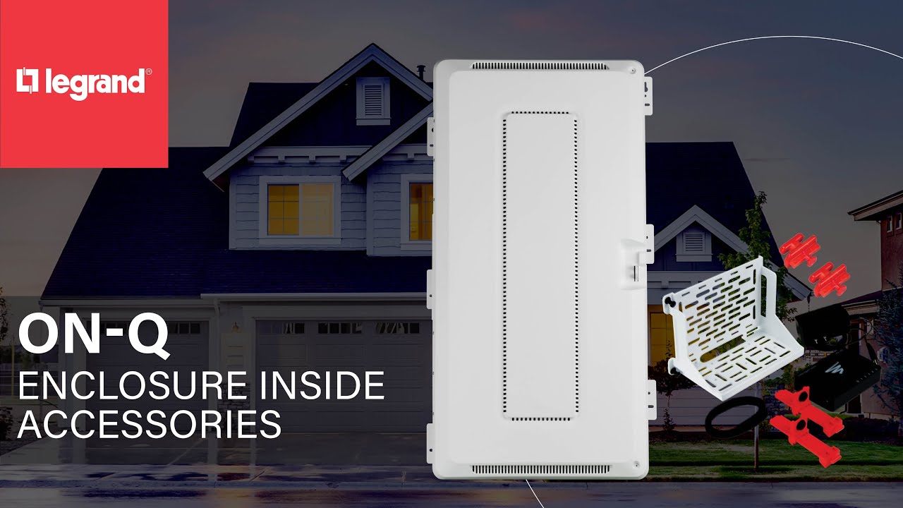 On-Q Plastic Enclosure 3rd Party Mounting Accessories