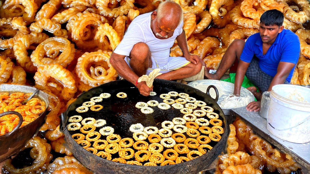 Art Of Making Perfect IMARTI | Very Crispy And Delicious Sweet Of Mathura | Indian Street Food