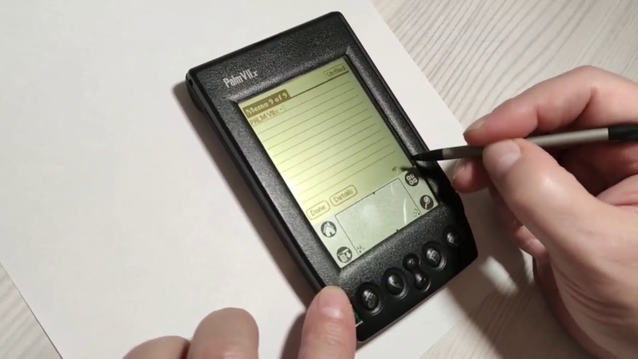 Palm VIIx  &mdash; КПК из 2000 года