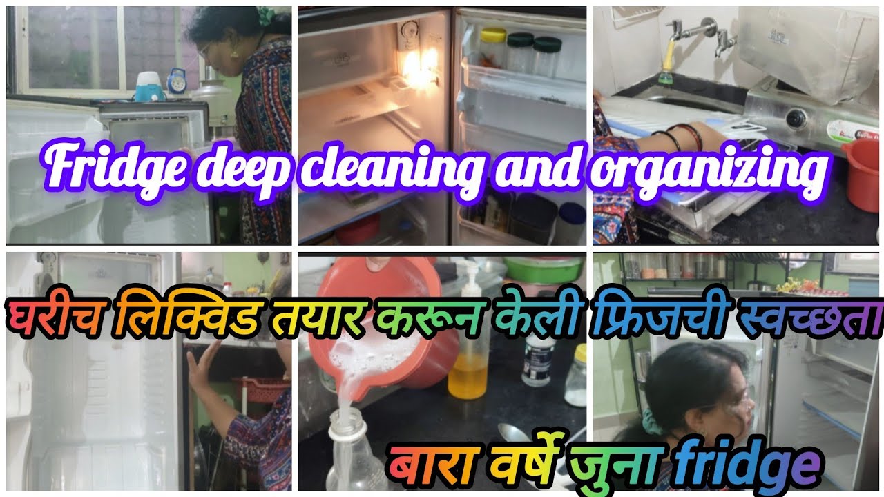 याप्रकारे प्रीत स्वच्छ केला तर फ्रीज वर्षानुवर्षे खराब होणार नाही fridge deep cleaning and organise 