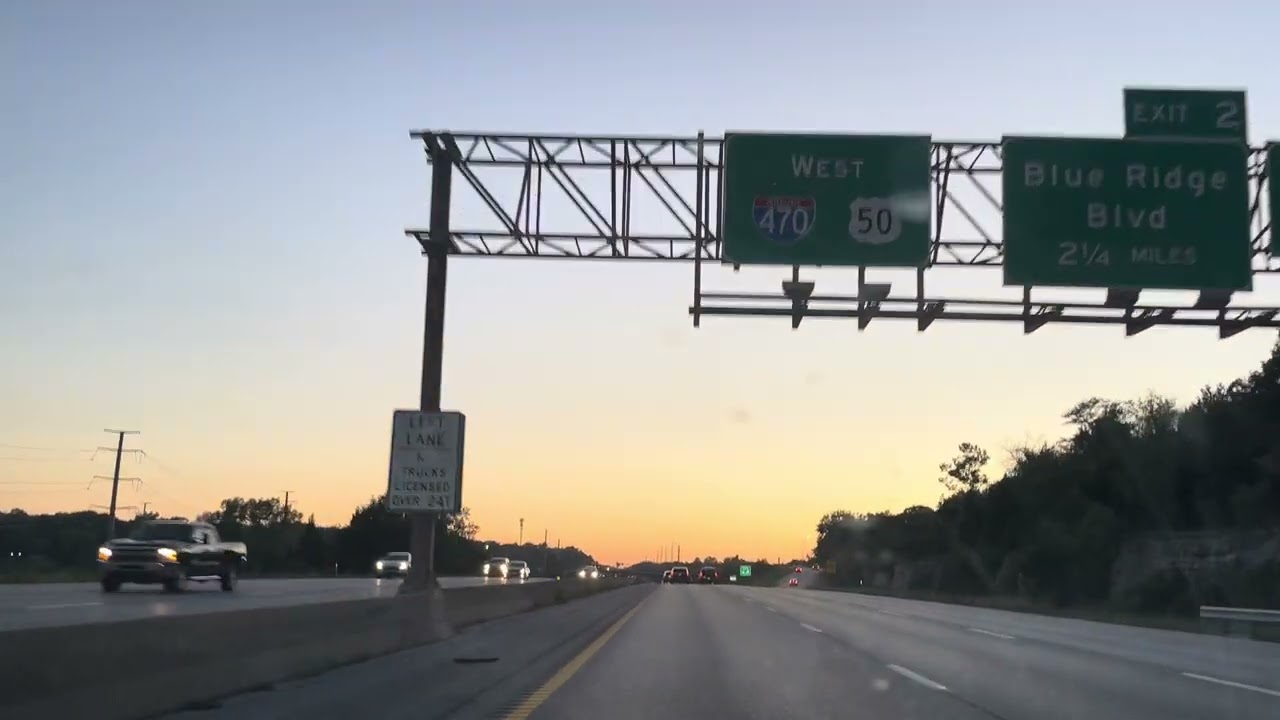 Lee’s summit to Kansas City 🌆 Driving