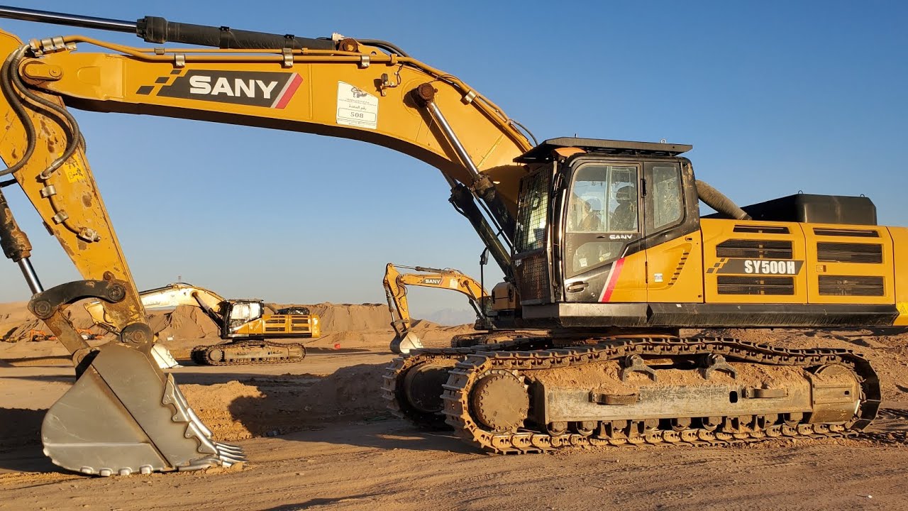 Sany Excavator SY500H Ac compressor Not working Trace fault